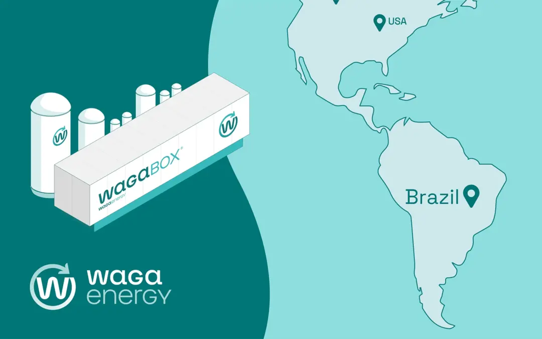 Waga Energy expande suas atividades para o Brasil!