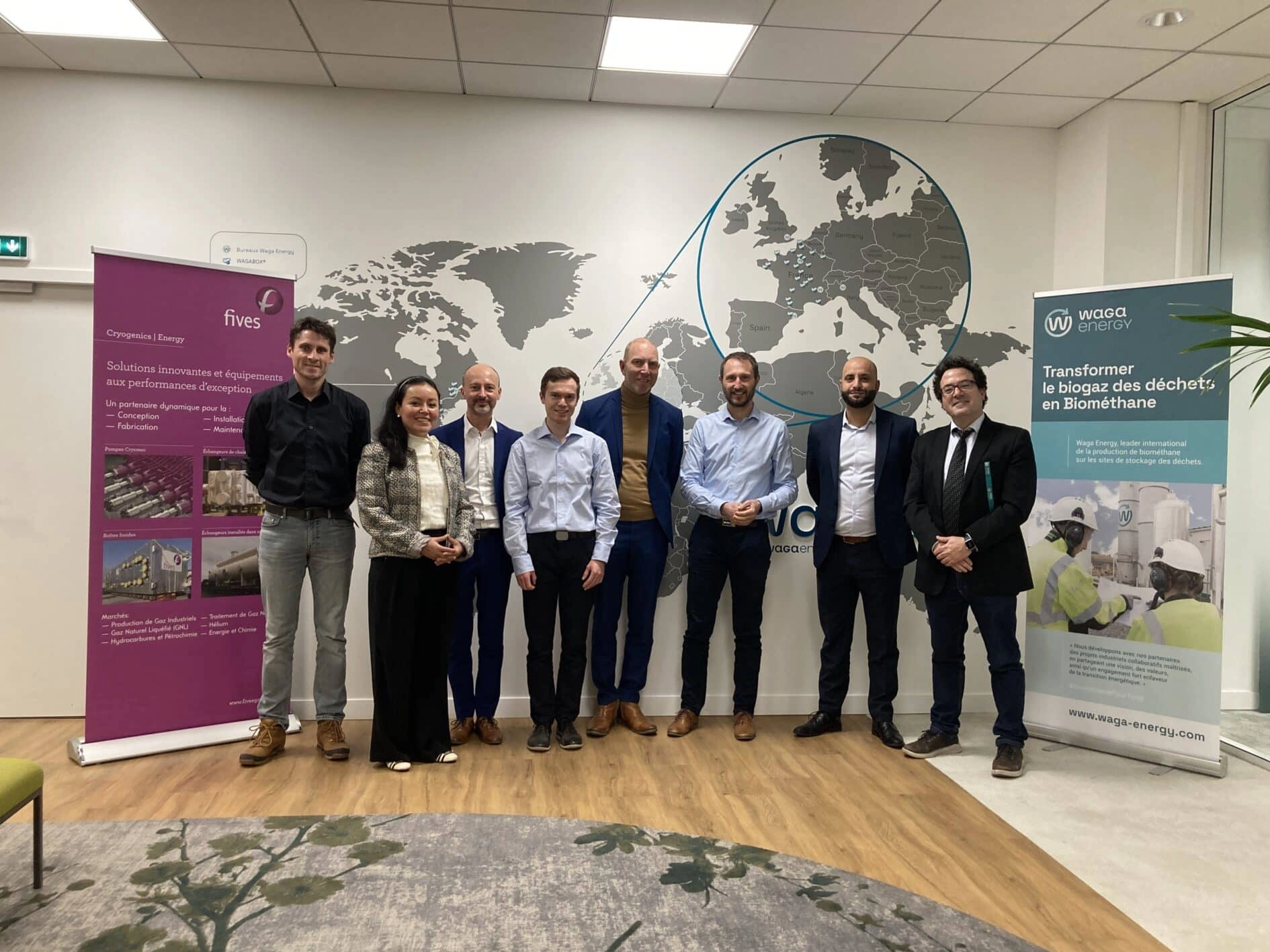 Fives and Waga Energy join forces to accelerate the energy transition with RNG