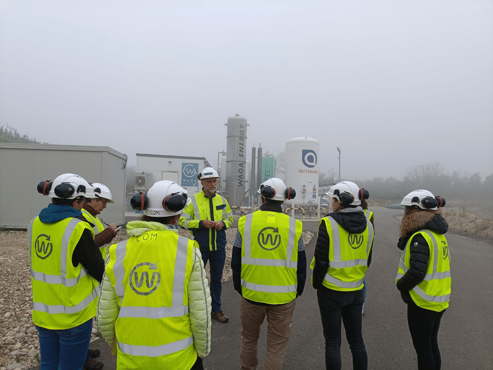 Immersion pédagogique sur les enjeux biogaz chez Waga Energy