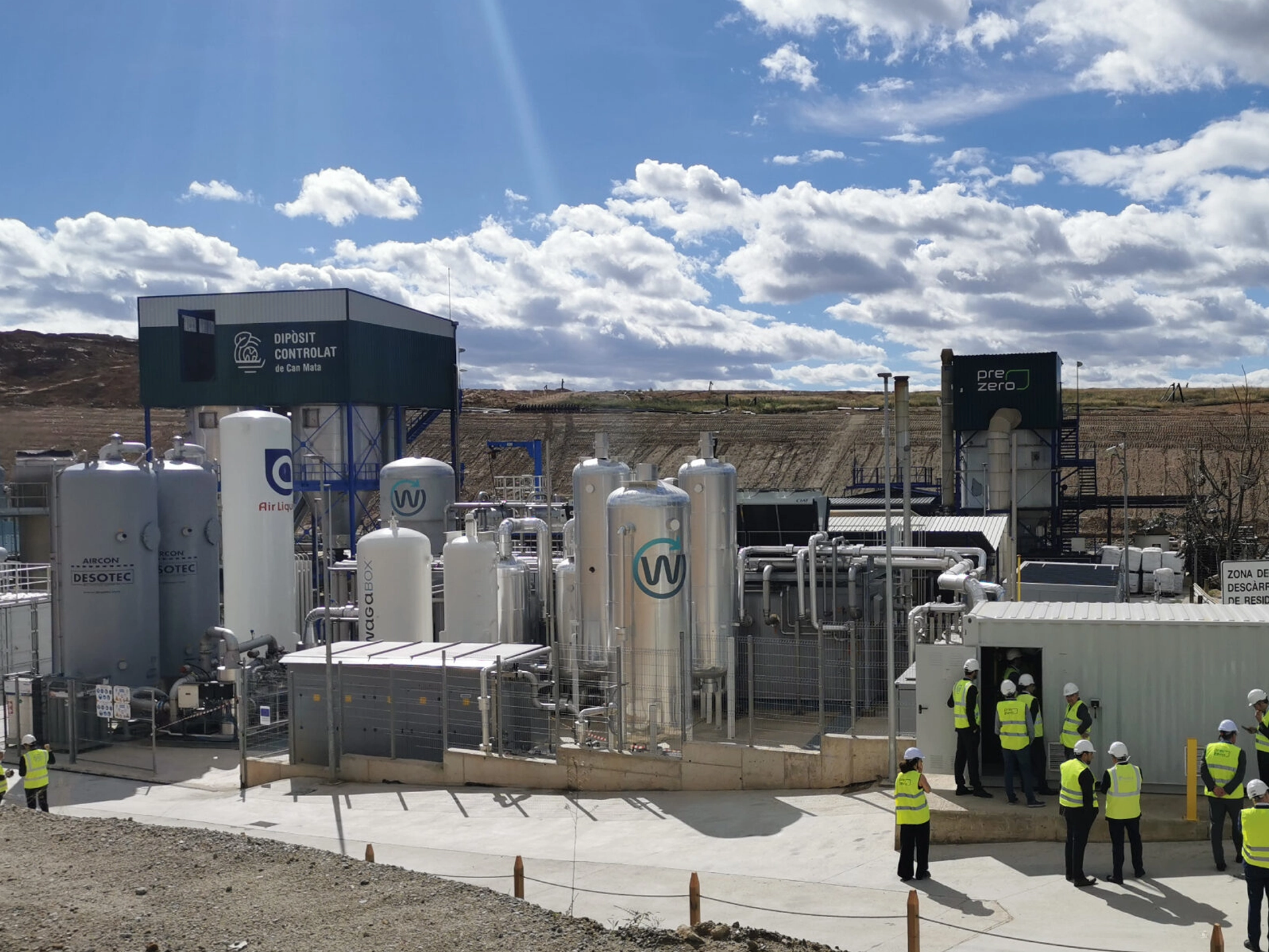 Nedgia optimizes the injection capacity of the WAGABOX® unit at Can Mata (Spain)