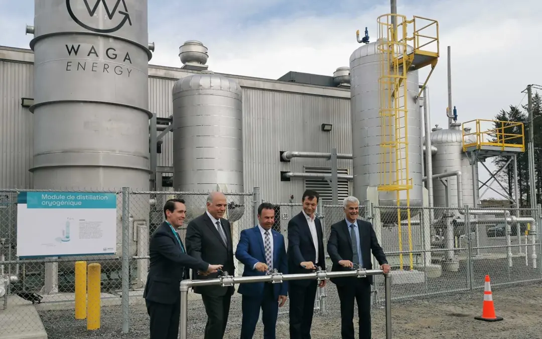A Waga Energy inaugura oficialmente sua primeira unidade WAGABOX® no Canadá