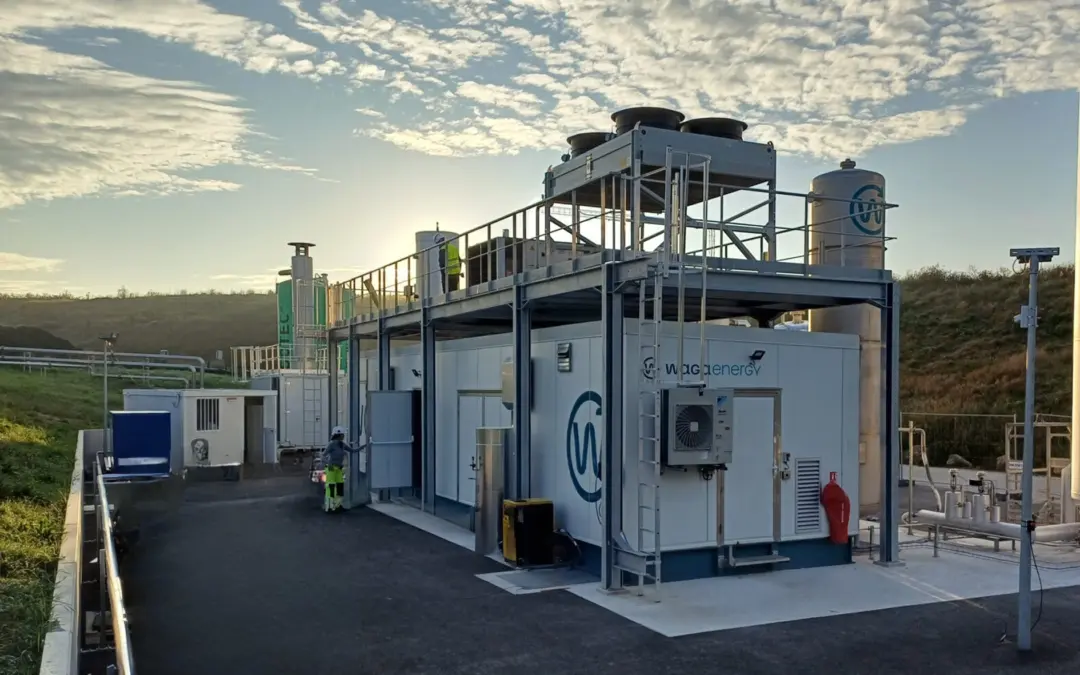 A Veolia e a Waga Energy inauguram a sexta unidade de produção de biometano na França