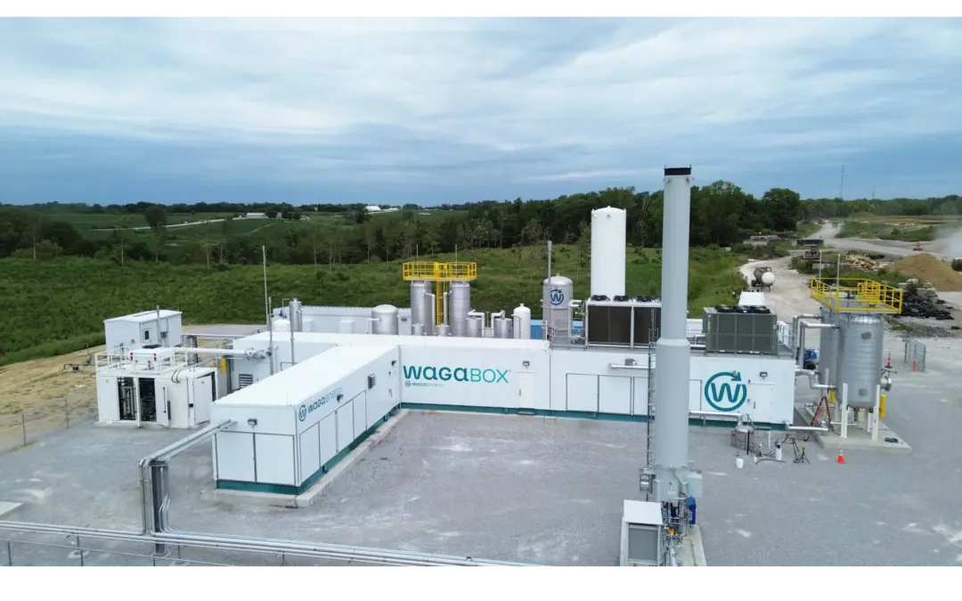 Waga Energy, Waste Commission of Scott County, and Linwood Mining and Minerals Commission a Renewable Natural Gas Facility in Iowa