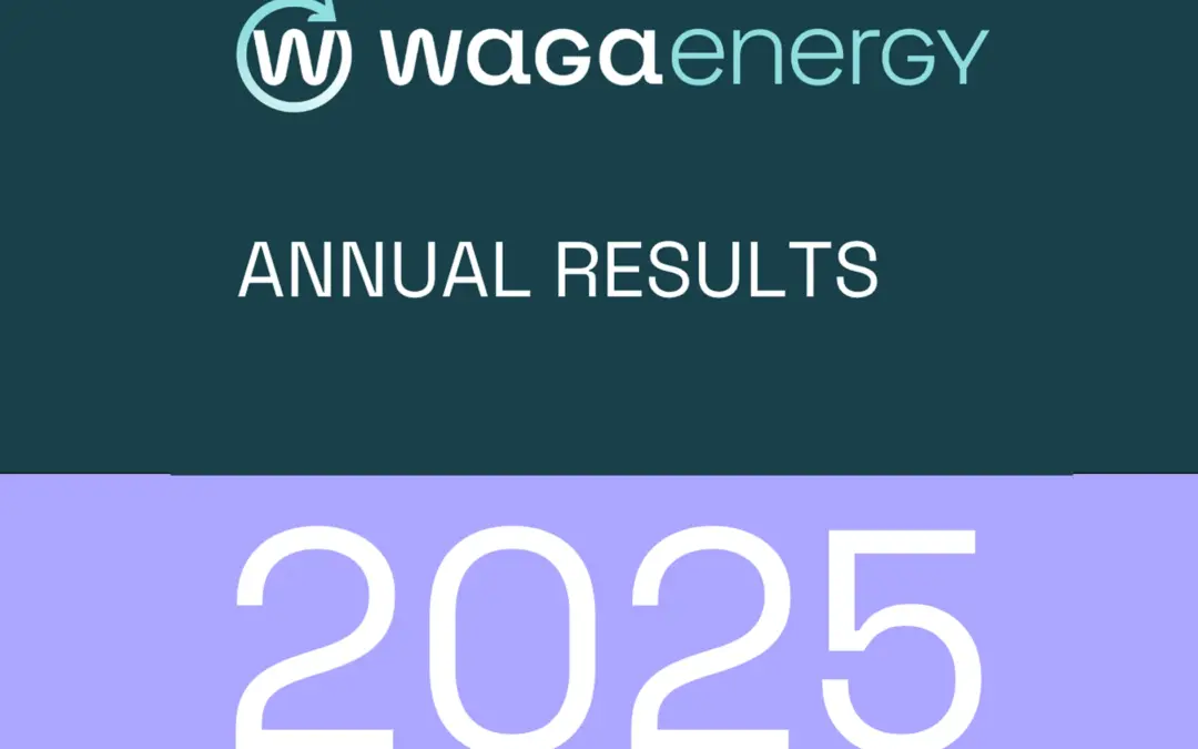 Waga Energy atinge o equilíbrio de EBITDA no ano completo